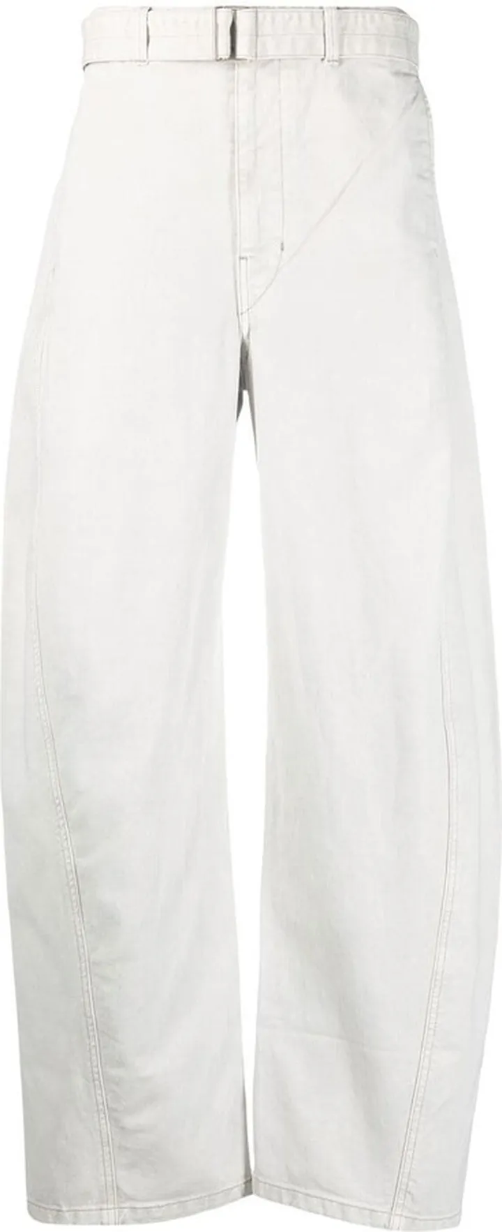 Belted Wide-Leg Trousers