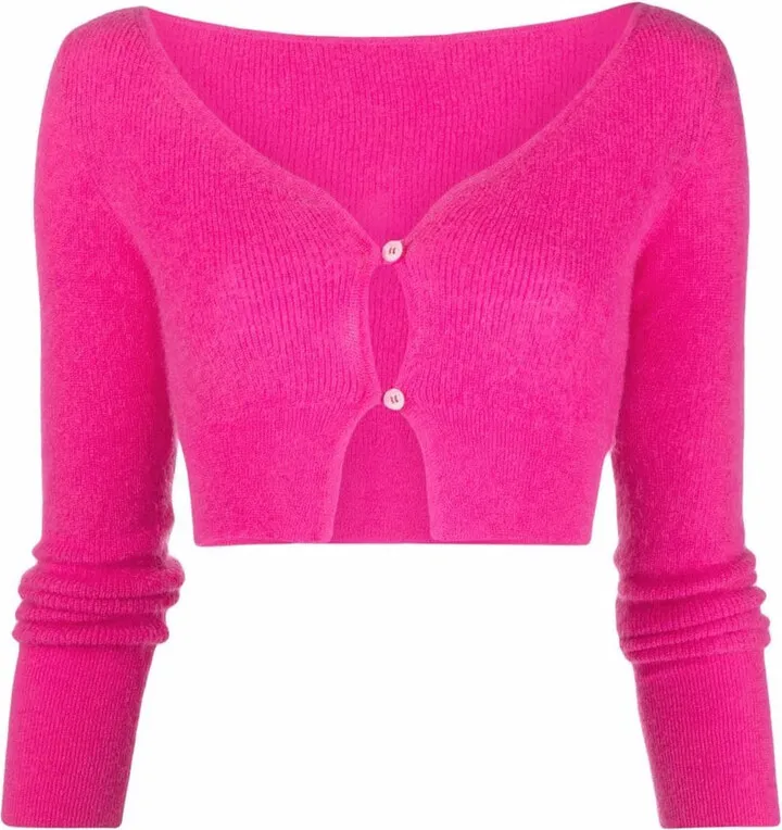 Le Cardigan Alzou V Neck Detail