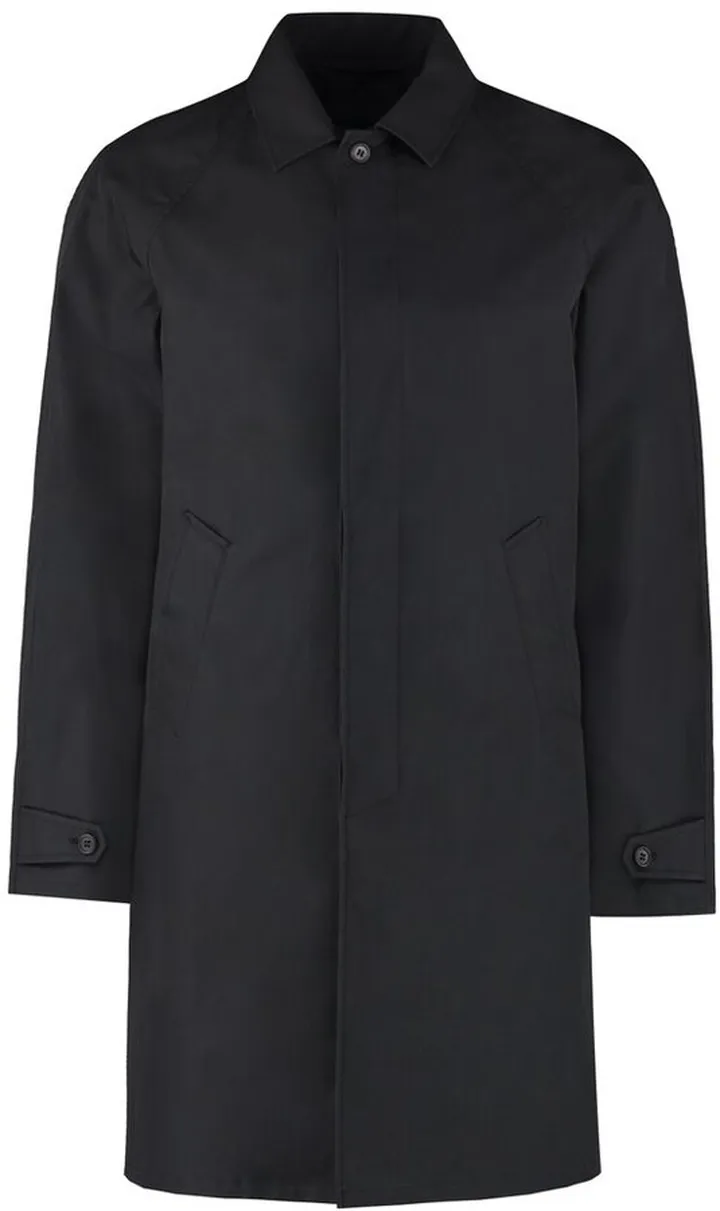 Prada Slit Hem Trench Coat