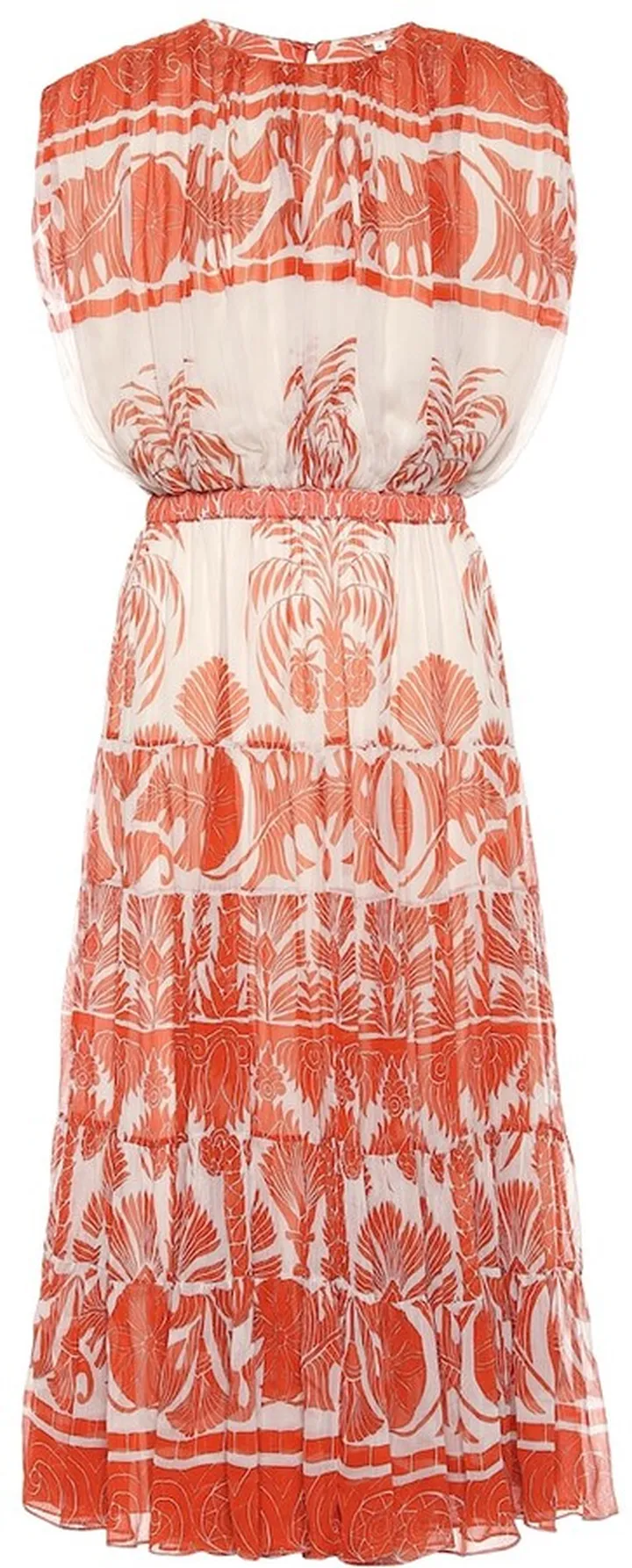 Cordillera printed midi dress