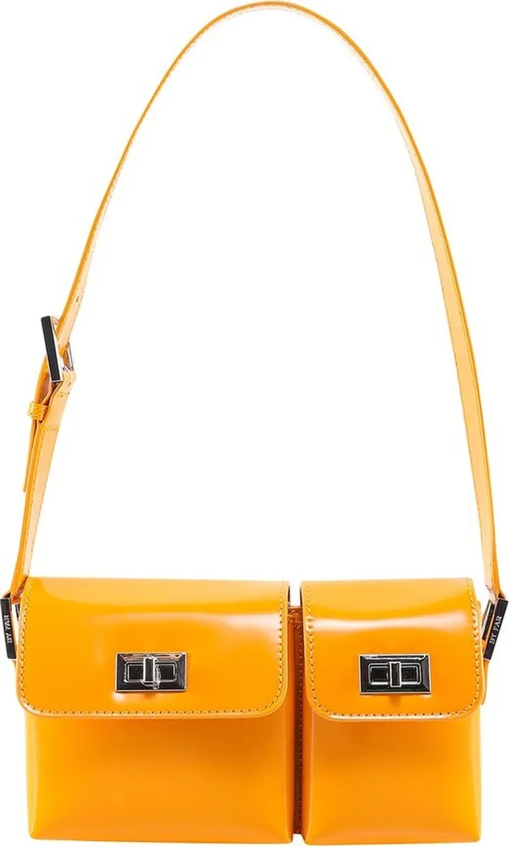 By Far Baby Billy Flip Locked Crossbody Bag