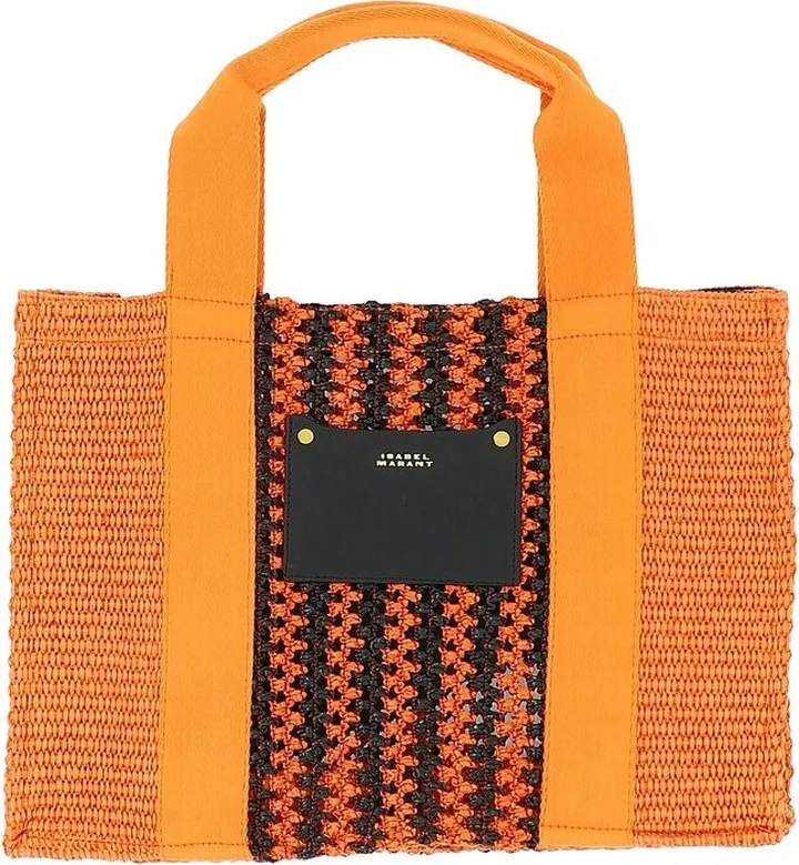Isabel Marant Logo Printed Small Tote Bag