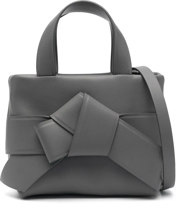 Musubi knotted micro tote bag