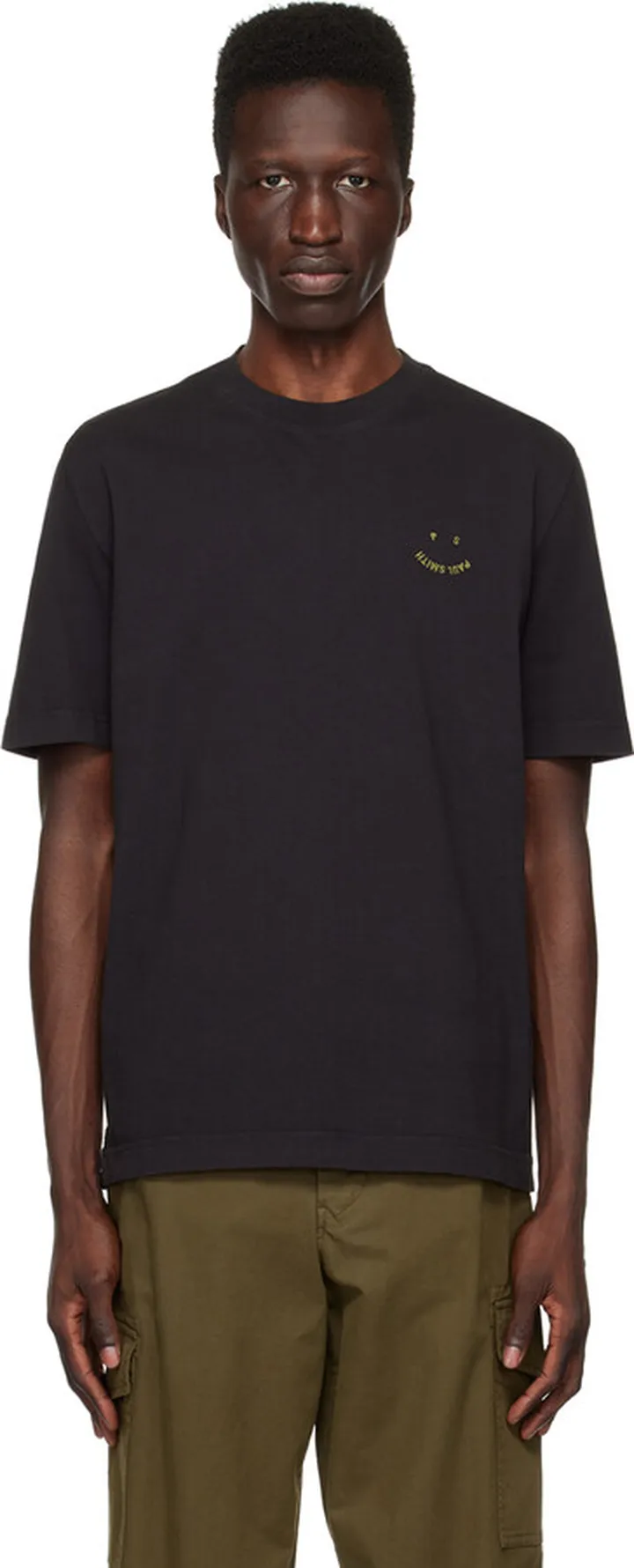 PS by Paul Smith Black Happy T-Shirt