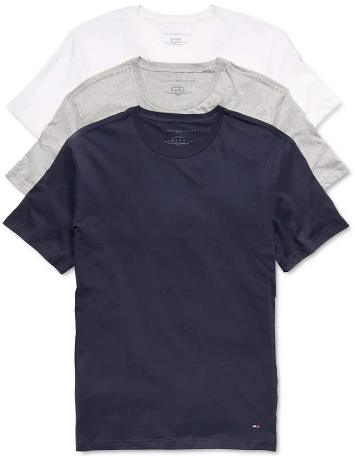 Tommy Hilfiger Men's 3-Pk. Classic Cotton T-Shirts
