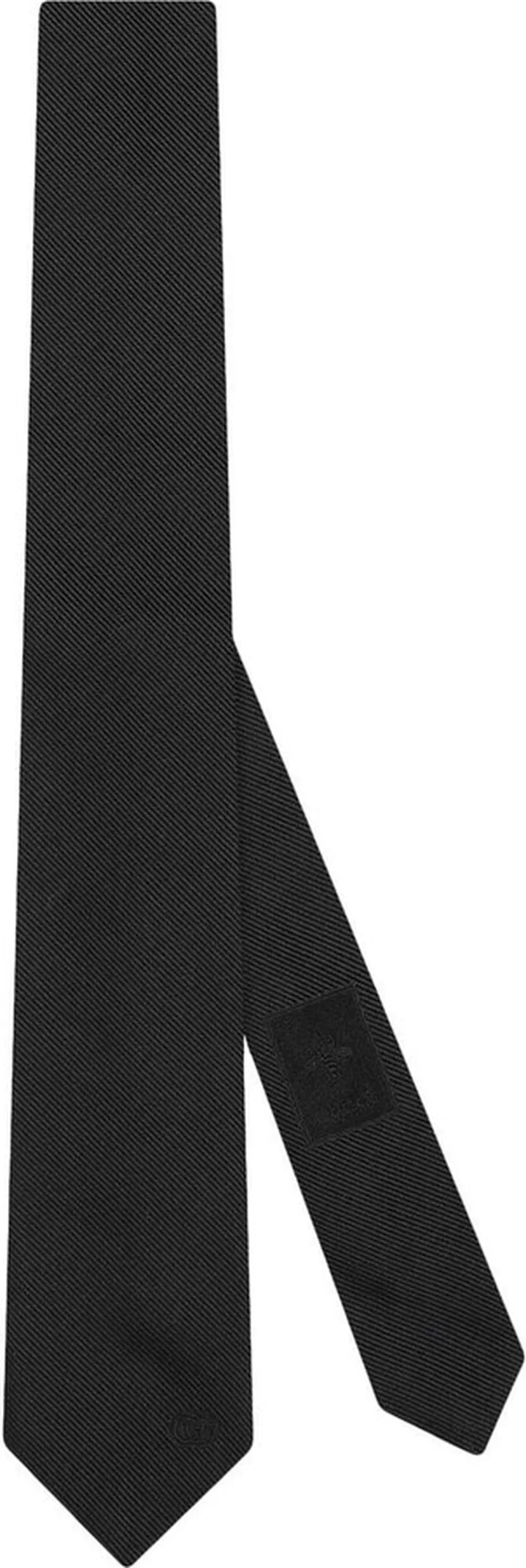 Double G silk tie