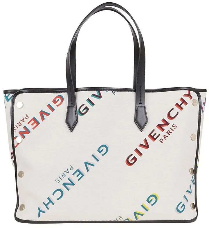 Givenchy Bond Rainbow Logo Tote Bag