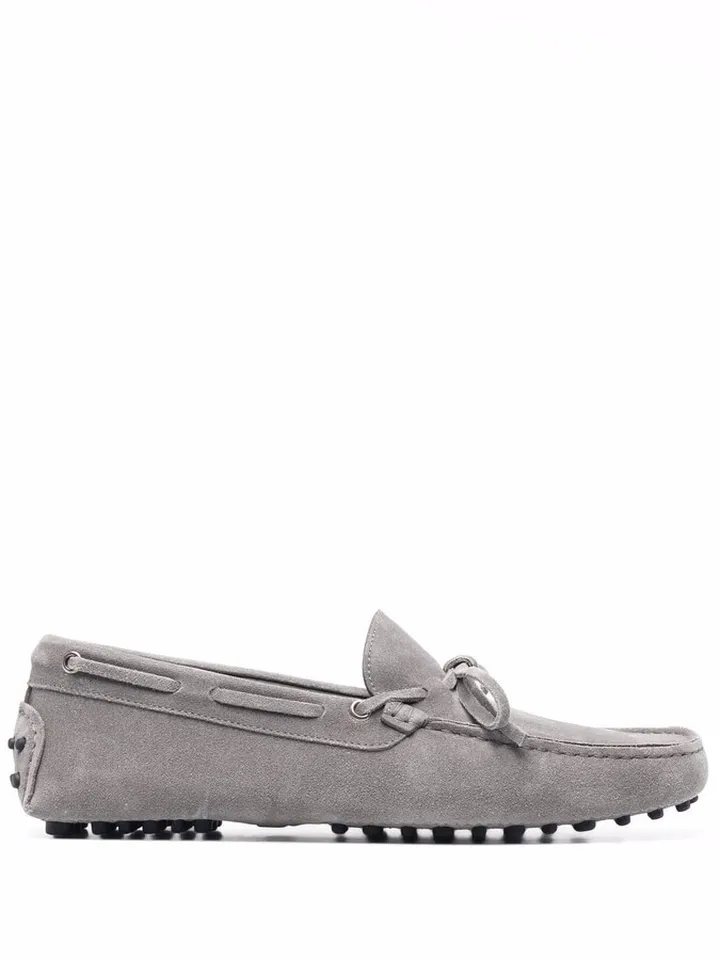 James bow-embellished loafers