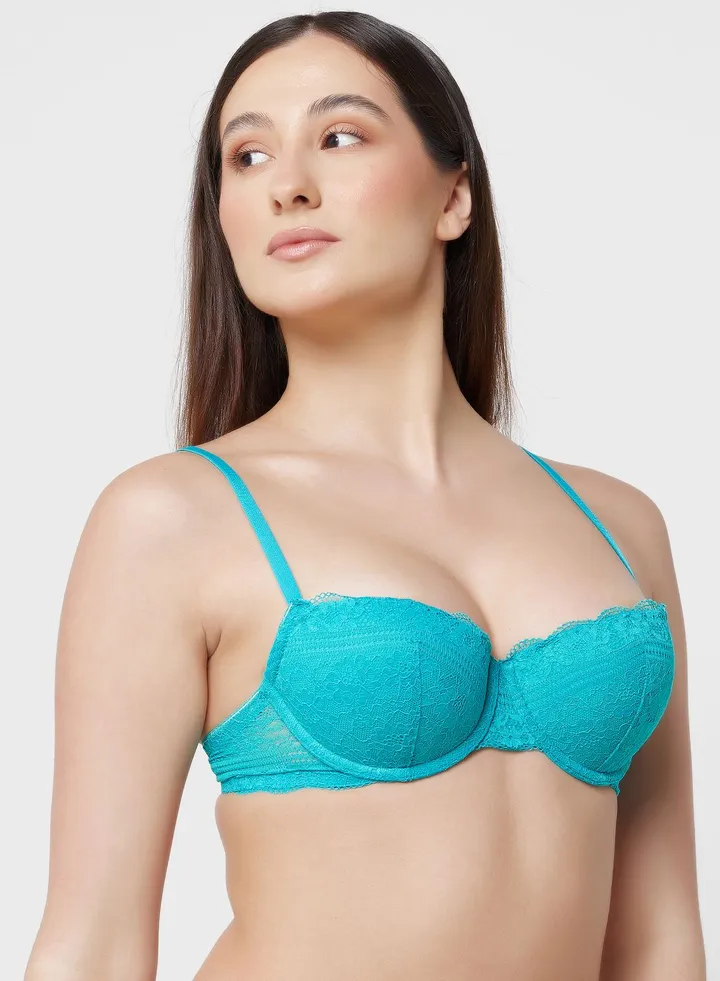 Plunge Neck Bra
