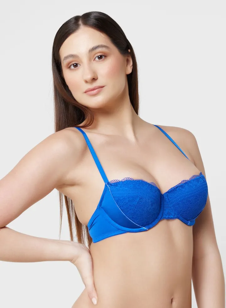 Plunge Neck Bra