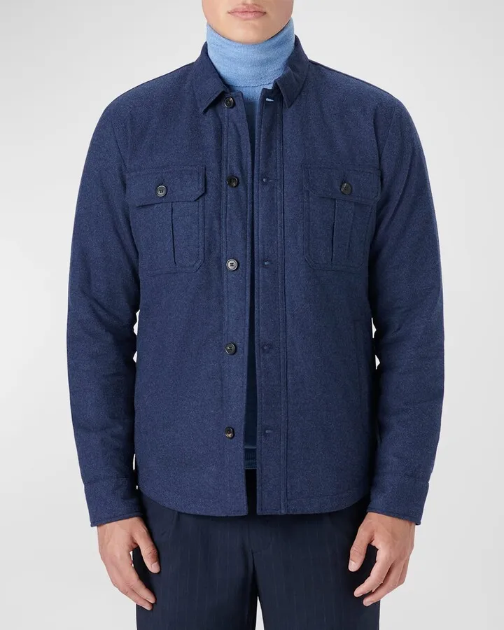 Men's Cotton Shirt Jacket