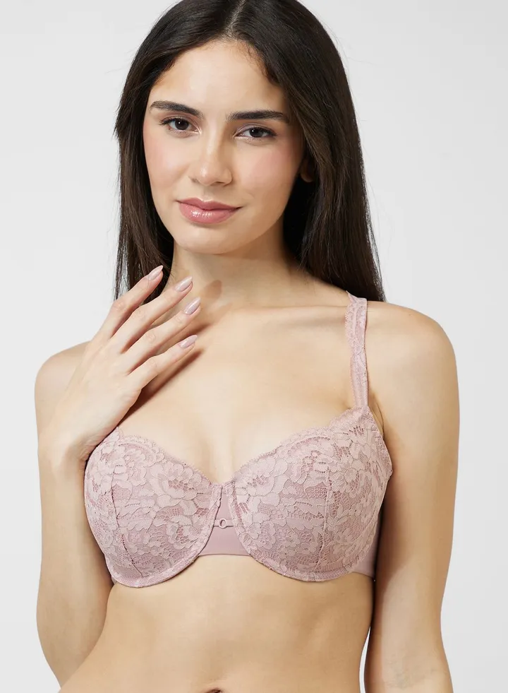 Plunge Neck Bra