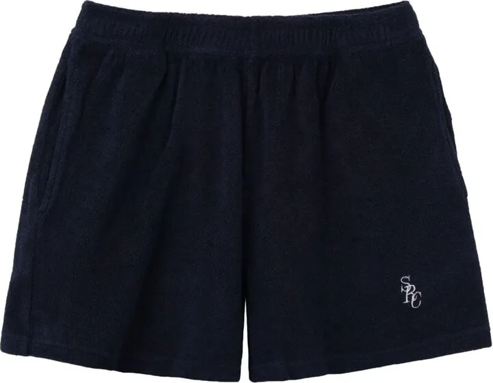 Embroidered-Logo Cotton Shorts