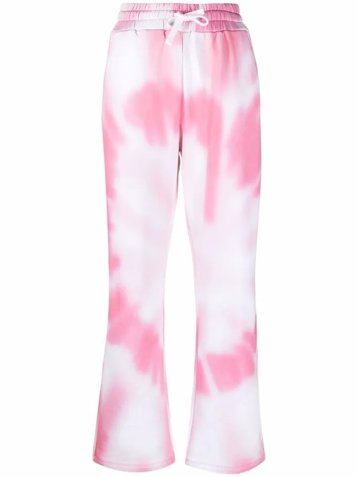 Tie-Dye Print Track Pants