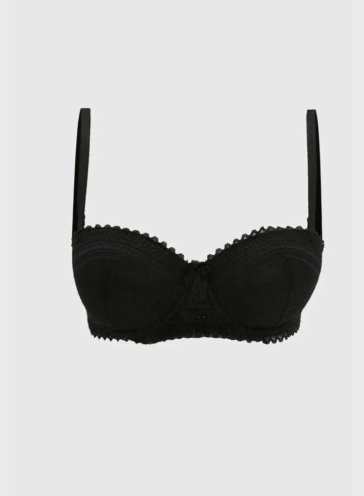 Plunge Neck Bra