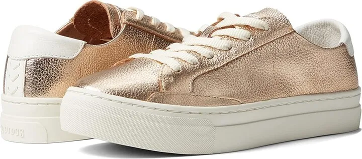 Soludos Ibiza Platform Sneaker (Rose Metallic) Women's Shoes