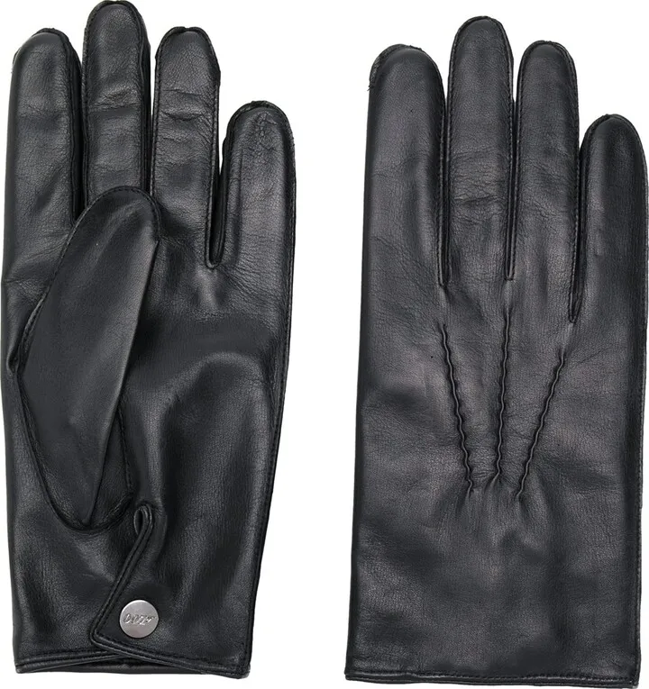 007 Leather & Cashmere Lined Gloves