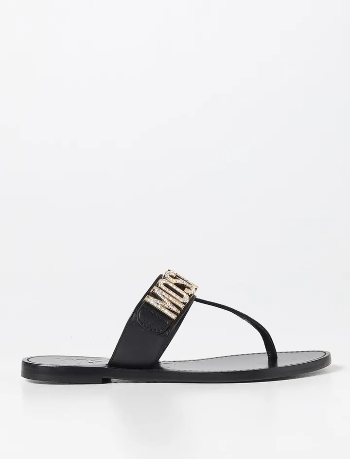 Flat sandals woman Moschino Couture
