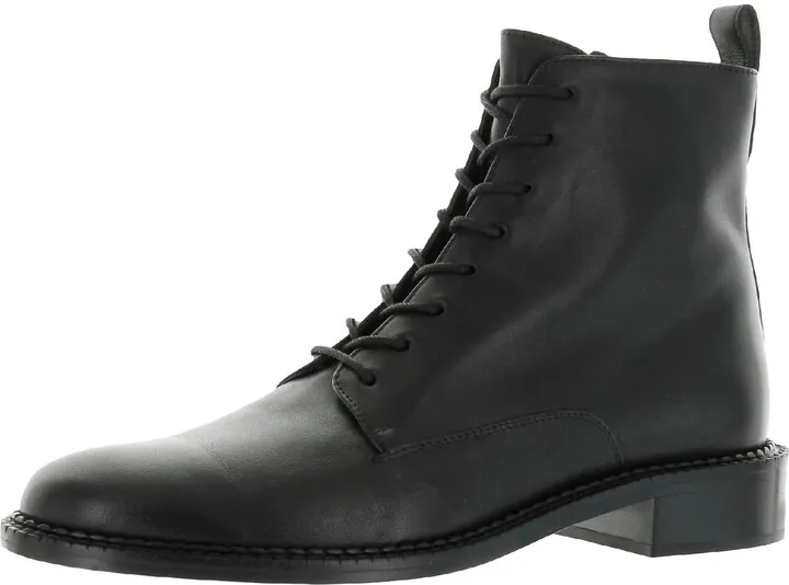 Cabria Womens Zipper Ankle Combat & Lace-up Boots