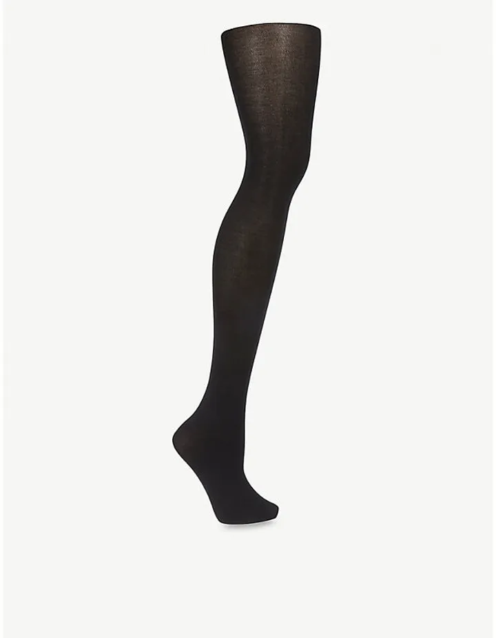 Womens Black Cotton Touch Tights Iii