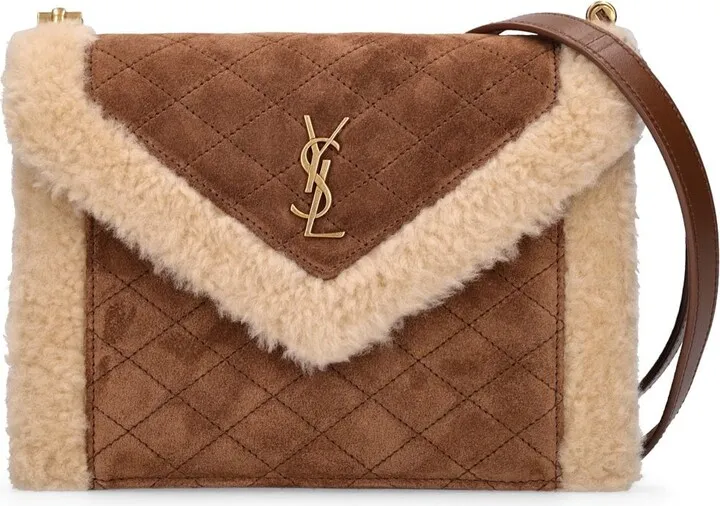 Mini Gaby suede shoulder bag