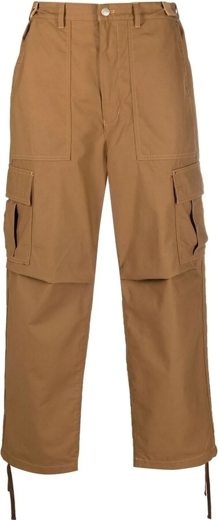Straight-Leg Cargo Trousers