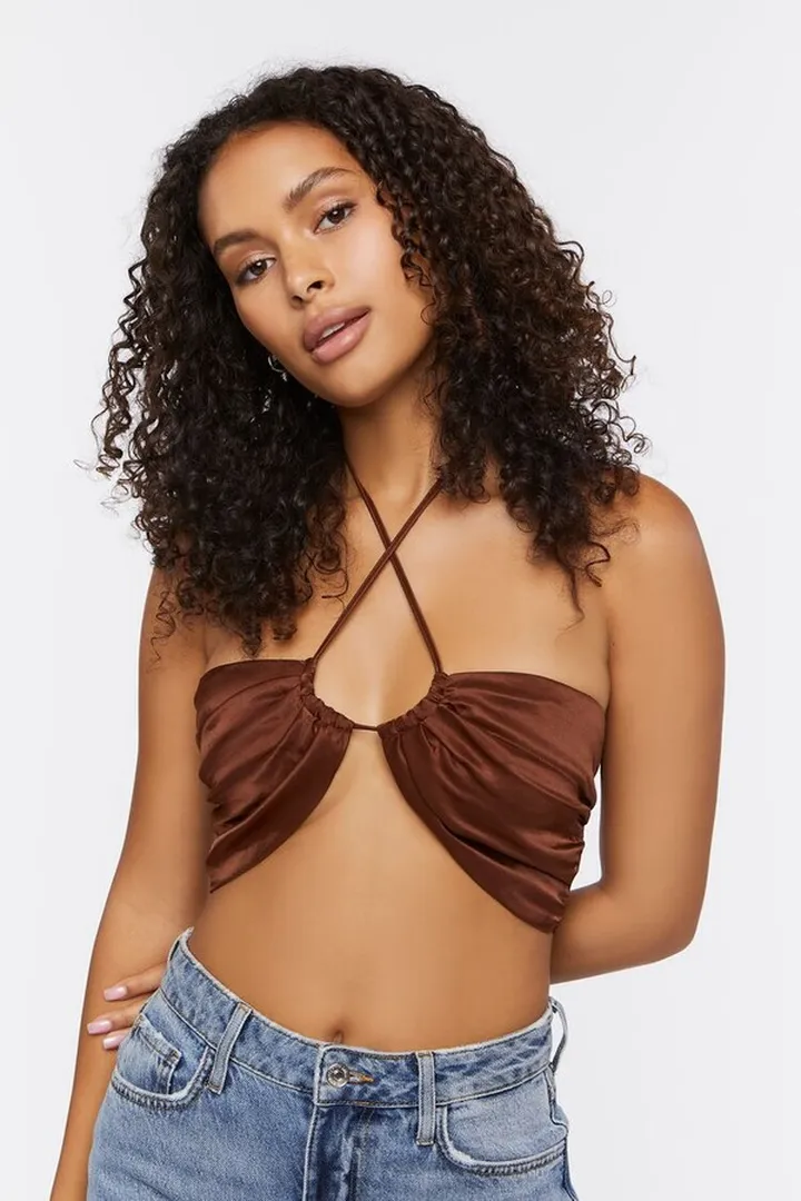 Crisscross Halter Bralette