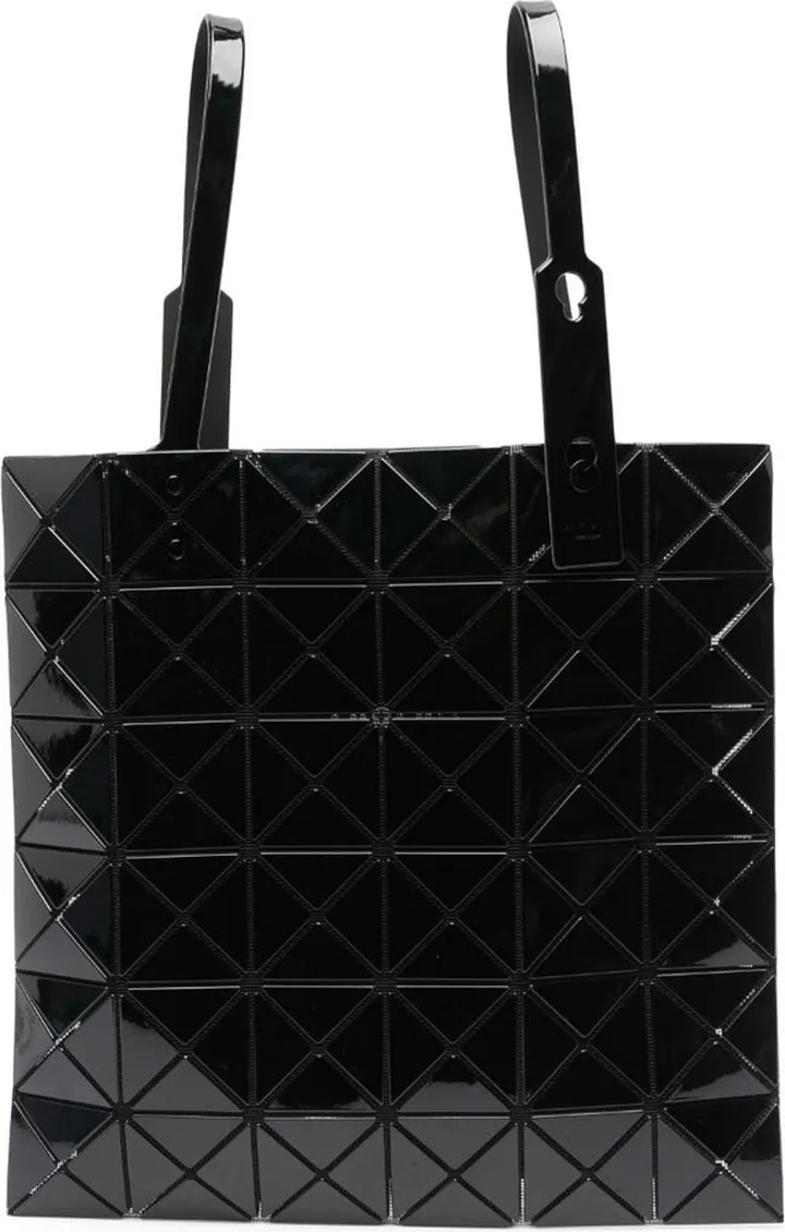 Lucent geometric tote bag