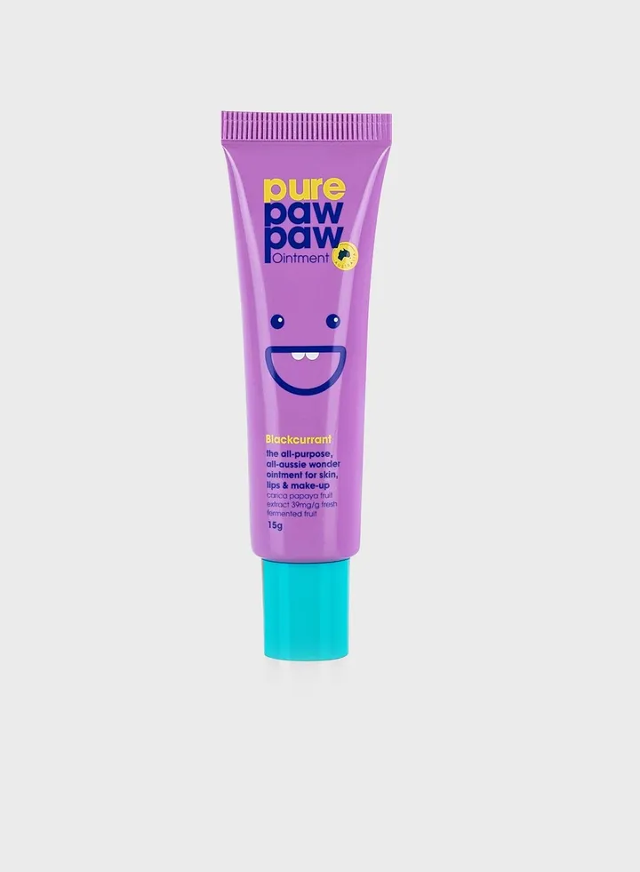 Pure Paw Paw Ointment -Blackcurrant. New Lip Applicator Size - 15G