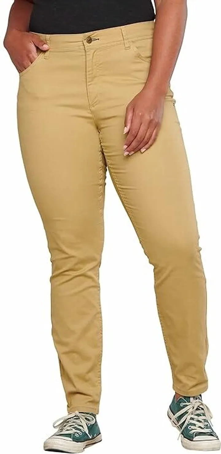 Toad&Co Earthworks Five-Pocket Skinny Pants (Mantis) Women's Casual Pants