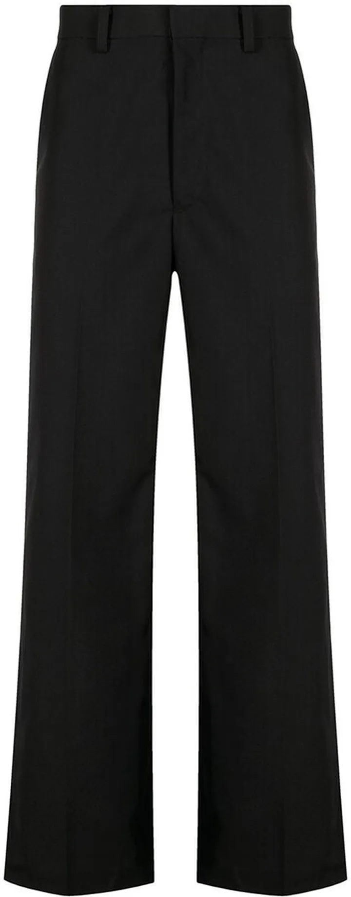 Straight-Leg Tailored Trousers