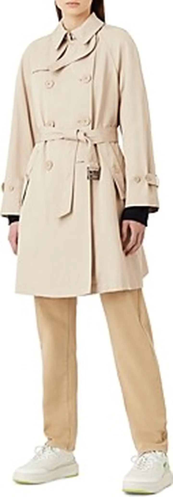 Emporio Armani Water Repellent Trench Coat