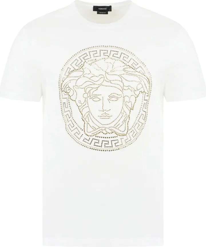 Medusa Detail Cotton T-shirt