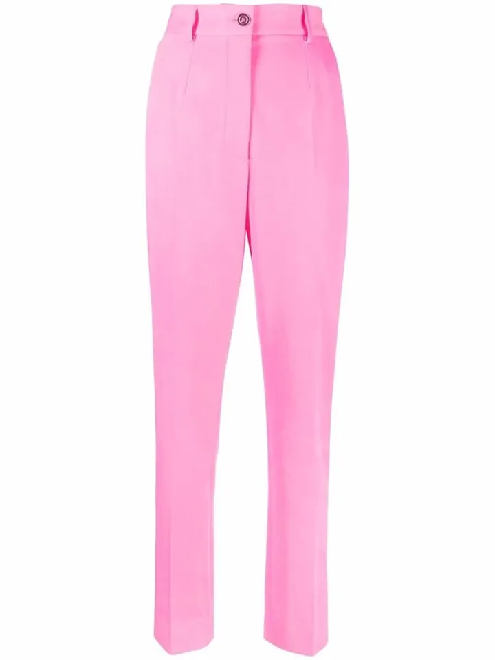 High-Waisted Tailored Trousers