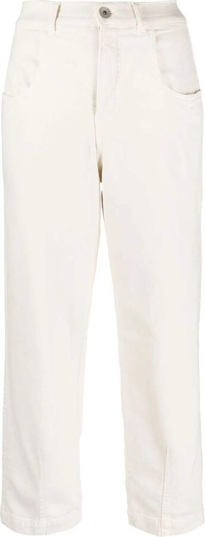 Wide-Leg Cotton Jeans