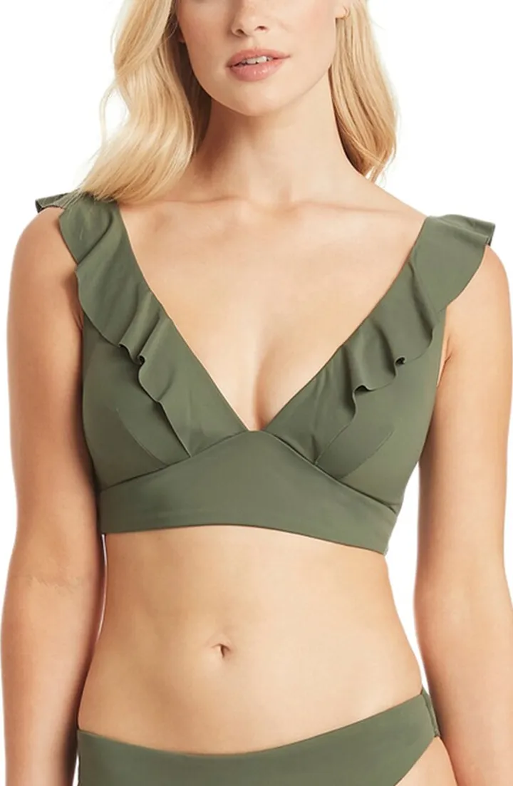 Frill Bikini Top