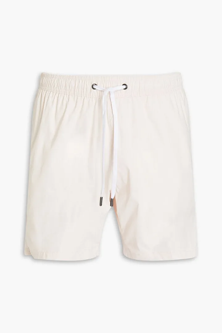 Short-length swim shorts