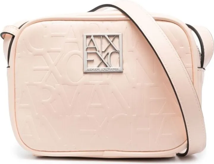 Logo-Embossed Crossbody Bag