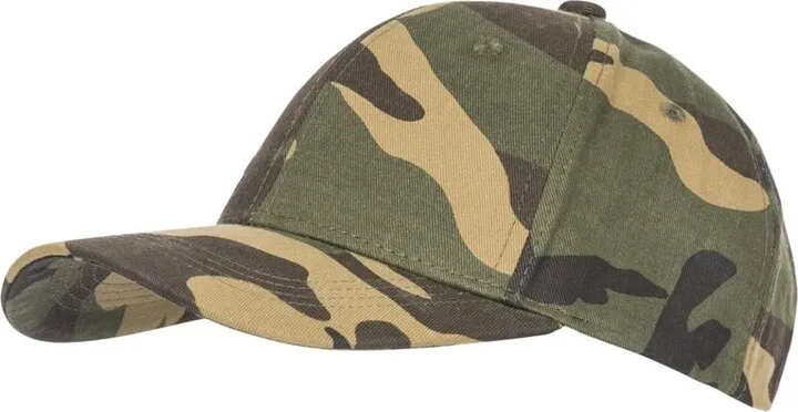 Trespass Unisex Carrigan Cap - Camo Green