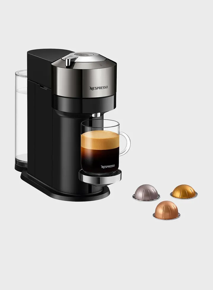 Vertuo Next Deluxe Dark Chrome Coffee Machine