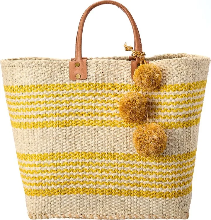 Mar Y Sol Caracas Straw Tote