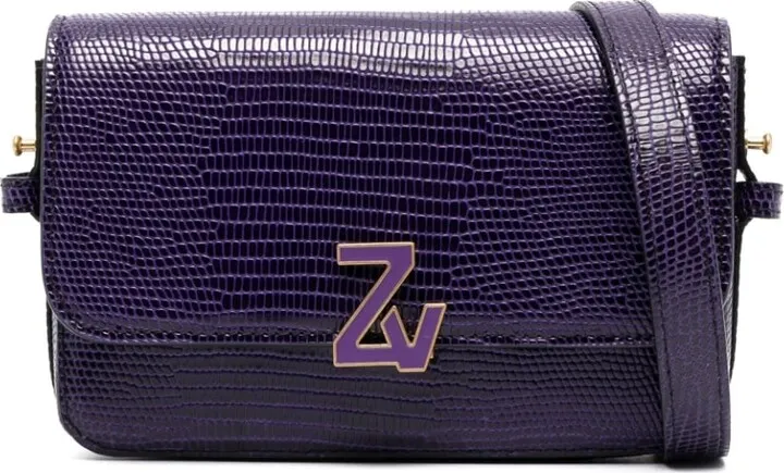 Le Mini embossed crossbody bag