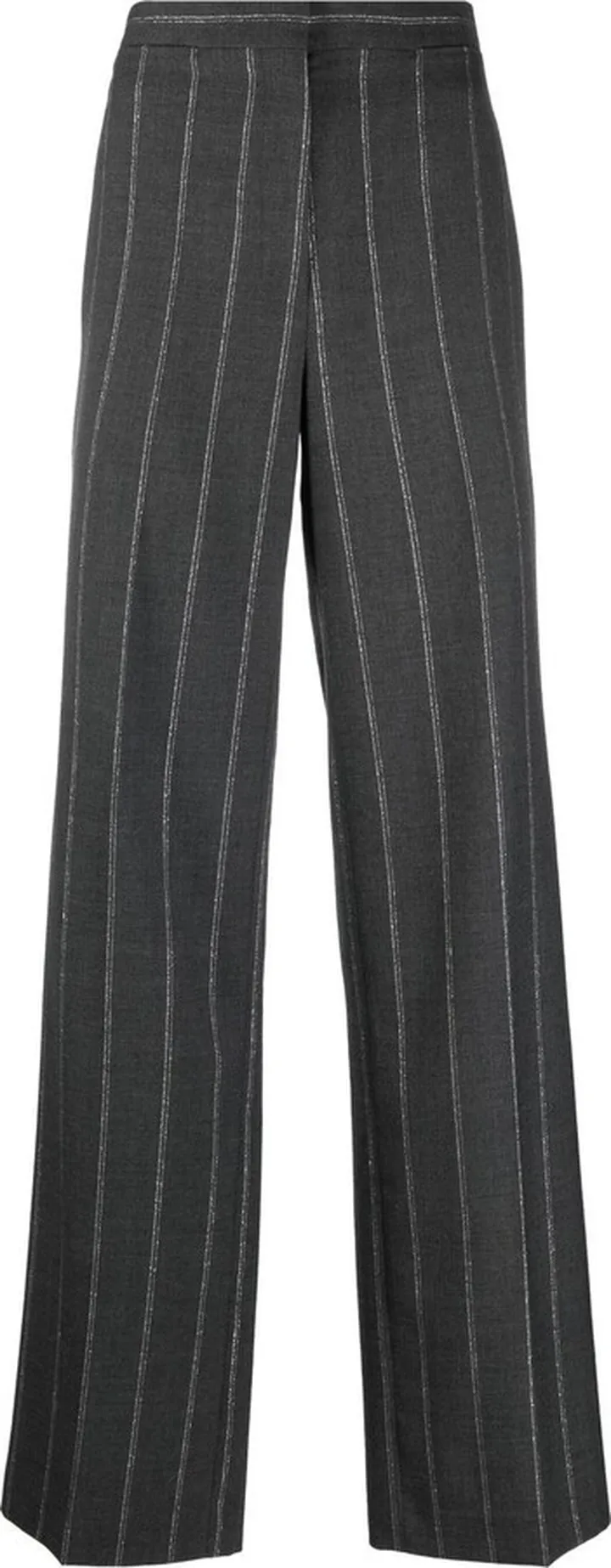STELLA MCCARTNEY- Wide Leg Pinstripe Trousers