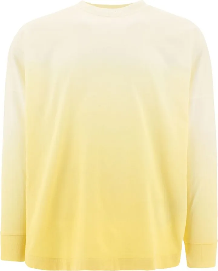 Palm Angels Gradient-Effect Long Sleeve T-Shirt