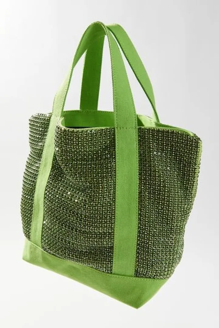 BDG Rhinestone Mini Tote Bag
