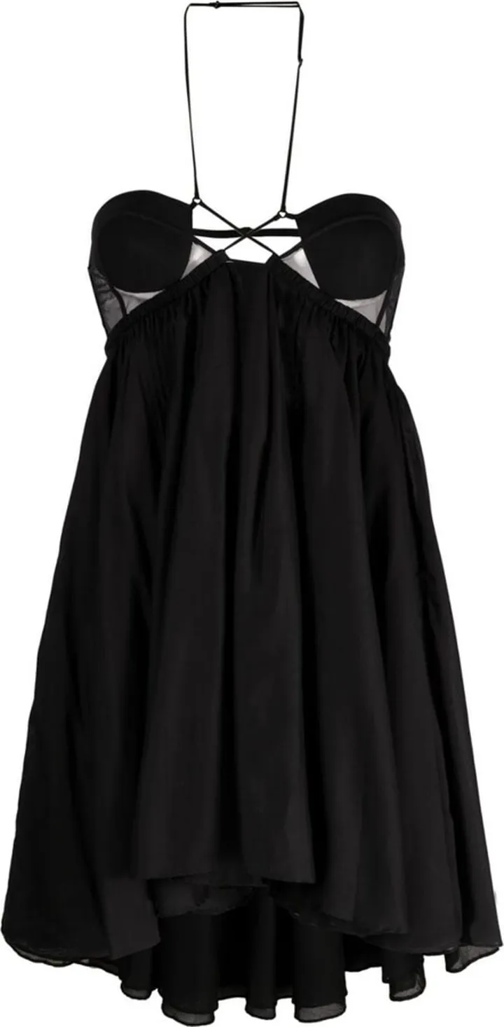 Halterneck Cut-Out Minidress