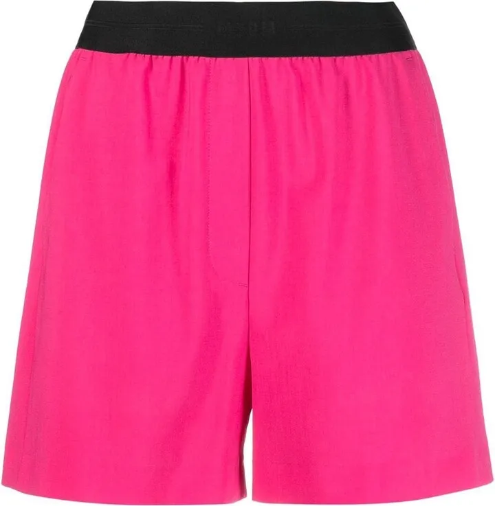 Logo-Waistband Shorts