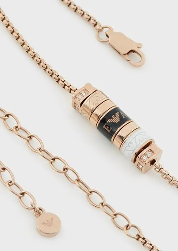 Black Lacquer Components Necklace