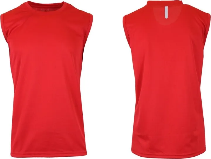 Galaxy By Harvic Men's Moisture-Wicking Wrinkle Free Performance Muscle Tee
