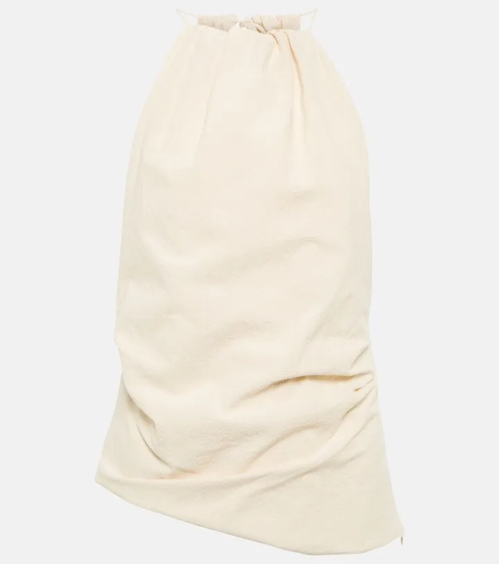 Bimma halterneck cotton top
